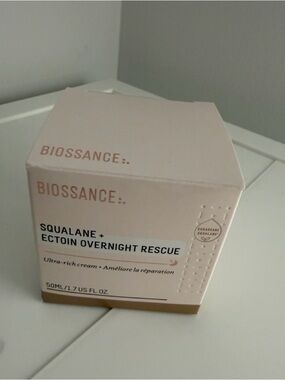 Biossance Squalane + Ectoin Overnight Rescue Cream